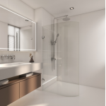 Spla Frameless body curved Single Panel-900